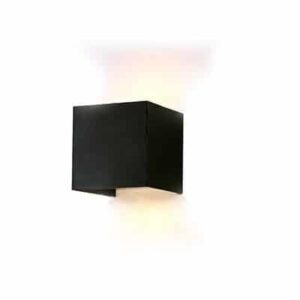 מנורת קיר לד DL 6W CUBE שחור U/D