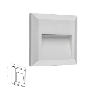 קיר גינה עומר לד 1W CCT