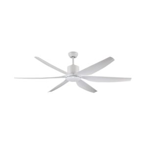 מאוורר תקרה GIANT +שלט 66″ לבן